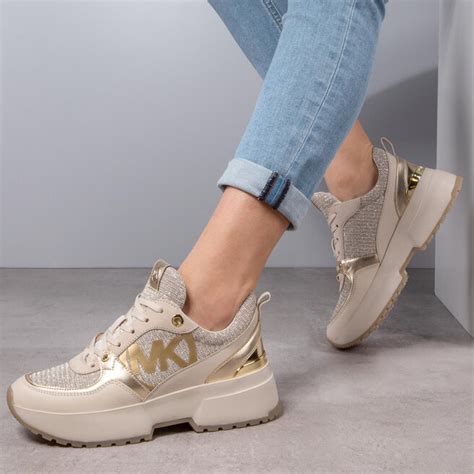 michael kors ballard sneakers|Michael Kors rose gold sneakers.